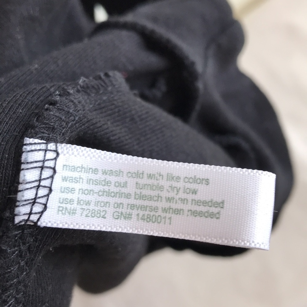 Essentials Sz 4X hoodie zip front Y2K graphic roses Butterflies crystals black - Picture 12 of 14